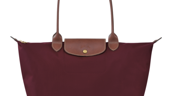 Longchamp Le Pliage Original L Tote Bag – Burgundy vip time amman jordan